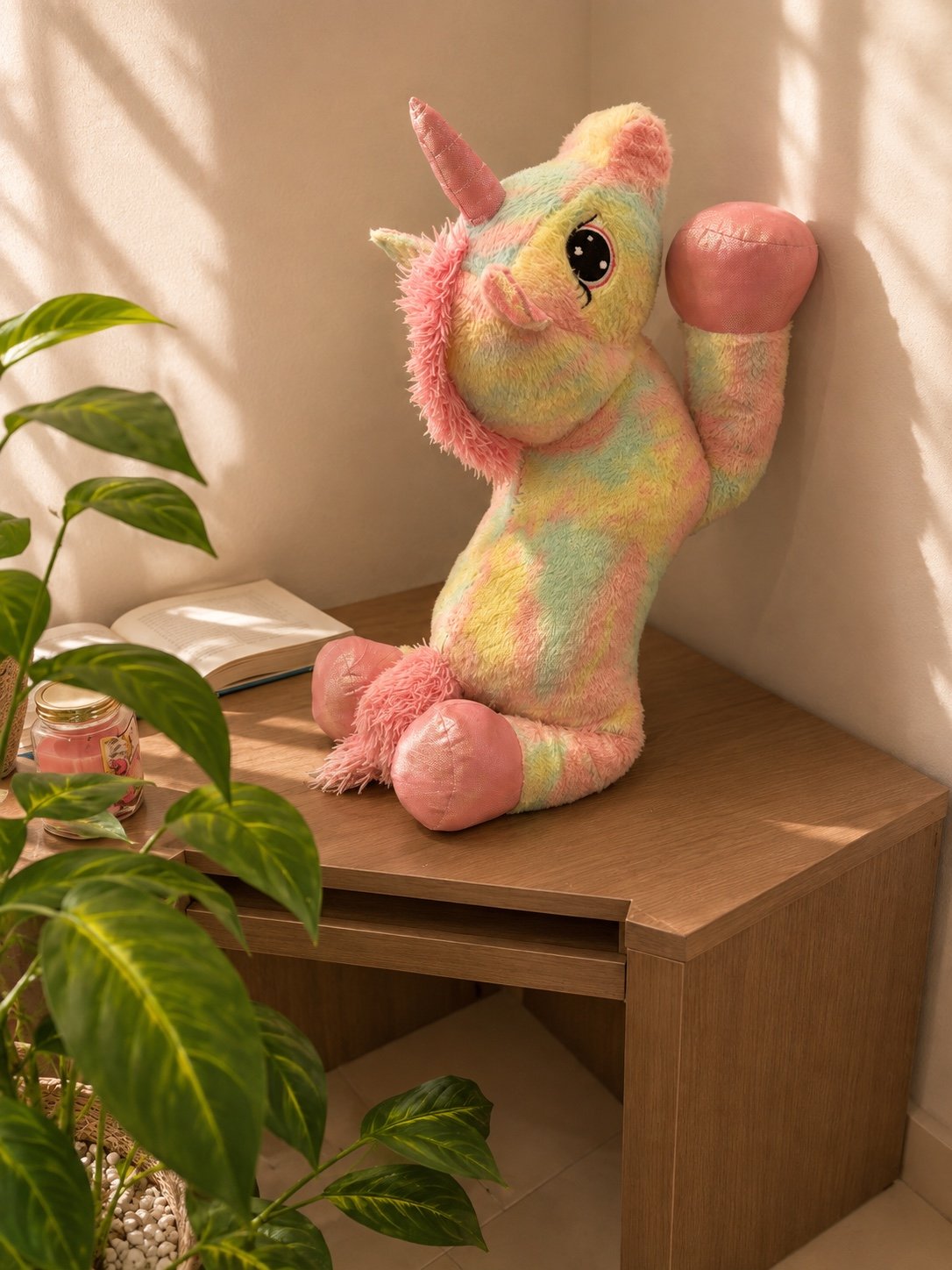 Rainbow Dreams Plush Unicorn