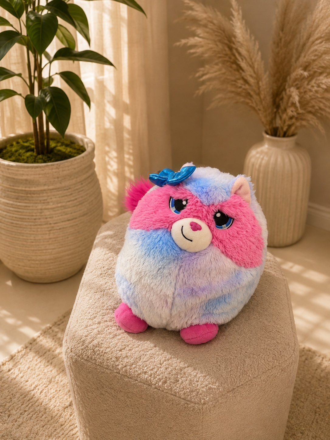 Rainbow-Round-Plush